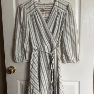 Calvin Klein striped dress